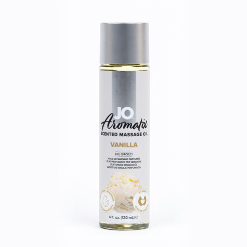 JO Aromatix Massage Oil Vanilla Oil-Based4 fl.oz